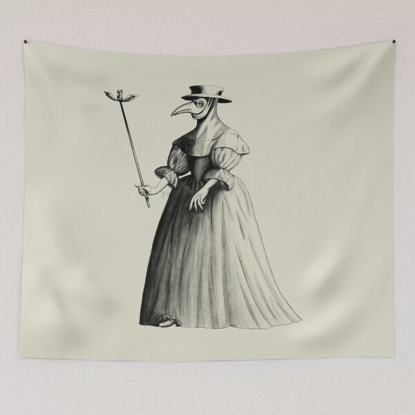 Item preview, Lady Plague Doctor (old paper) designed and sold by Alex Tal.