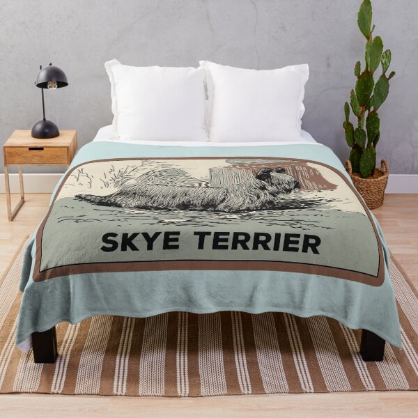 Item preview, Dog Skye Terrier illustration designed and sold by Lemomo-zoo.