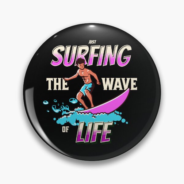 Item preview, Just Surfing The Wave of Life designed and sold by Surfing Designs.Life.