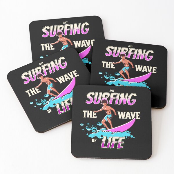 Item preview, Just Surfing The Wave of Life designed and sold by Surfing Designs.Life.