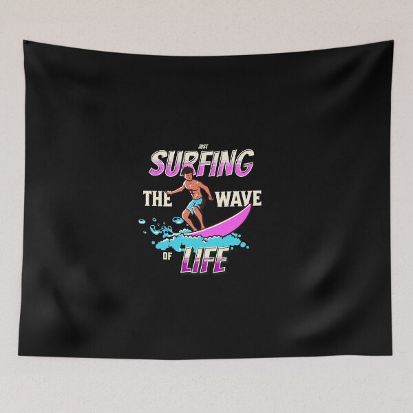 Item preview, Just Surfing The Wave of Life designed and sold by Surfing Designs.Life.