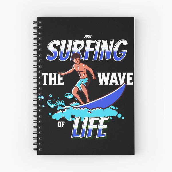 Item preview,  Just Surfing The Wave of Life designed and sold by Surfing Designs.Life.