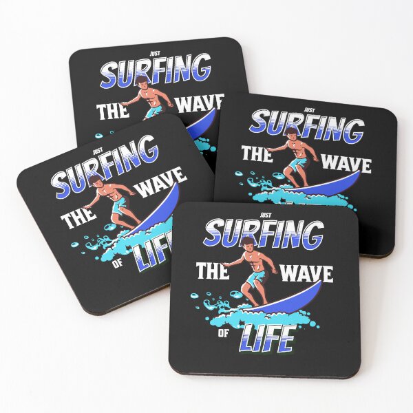 Item preview,  Just Surfing The Wave of Life designed and sold by Surfing Designs.Life.