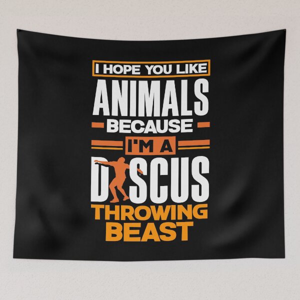Item preview, Discus Throwing Discus Thrower Track and Field Beast designed and sold by ShopTheStyle.