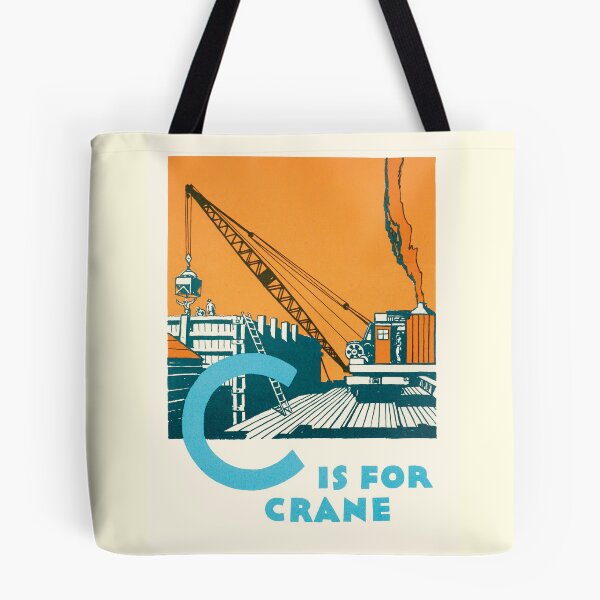 Item preview, C is for Crane designed and sold by BrigitteCooper.