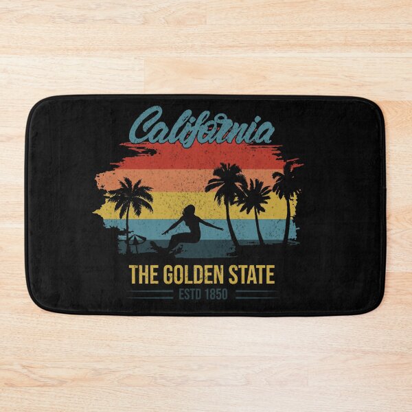 Item preview, California The Golden State retro inspired T-Shirt designed and sold by illustramanshop.