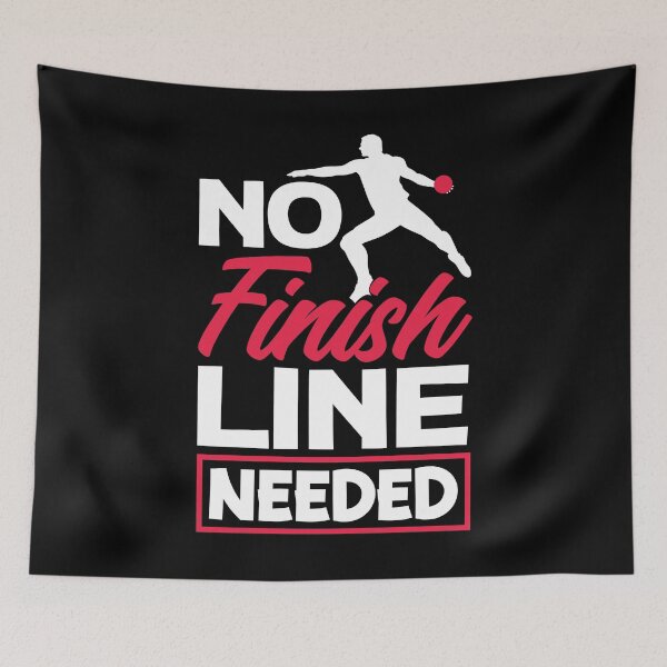 Item preview, Discus Throwing Discus Thrower Track and Field Finish Line designed and sold by ShopTheStyle.