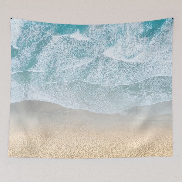 Item preview, Majestic sea view with warm beach hues designed and sold by pocketgraphic.