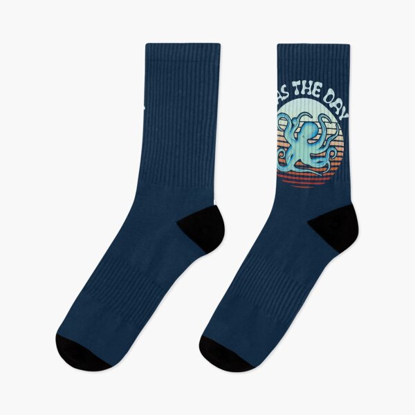 Item preview, Seas The Day | Retro Octopus Vacation Vibes  designed and sold by TMBTM.