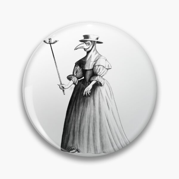 Item preview, Lady Plague Doctor (white) designed and sold by Alex Tal.