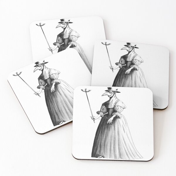Item preview, Lady Plague Doctor (white) designed and sold by Alex Tal.