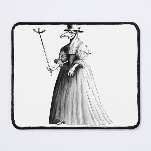 Item preview, Lady Plague Doctor (white) designed and sold by Alex Tal.