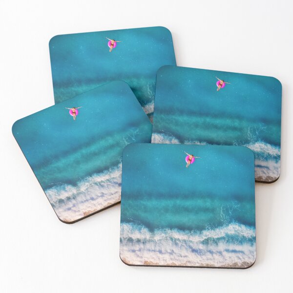 Item preview, Relaxing and calming oceanscape with blue waters designed and sold by pocketgraphic.