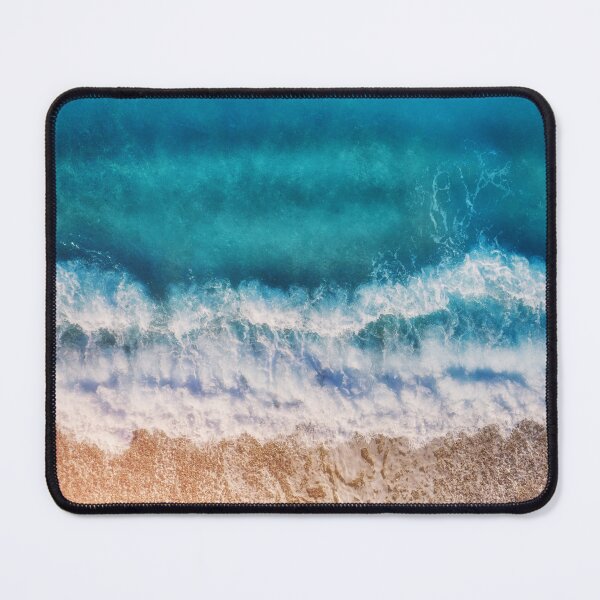 Item preview, Relaxing and calming oceanscape with blue waters designed and sold by pocketgraphic.