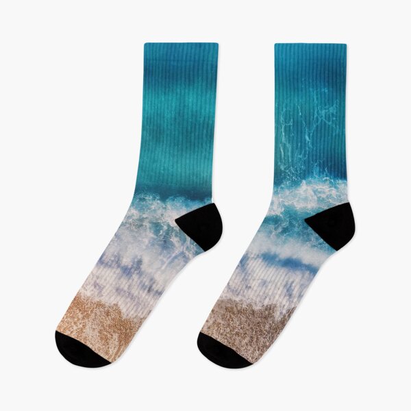 Item preview, Relaxing and calming oceanscape with blue waters designed and sold by pocketgraphic.