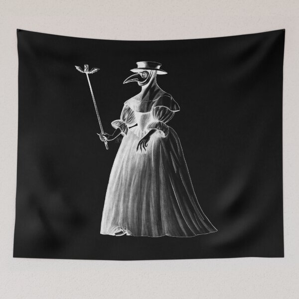 Item preview, Lady Plague Doctor (black) designed and sold by Alex Tal.