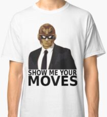 Captain Falcon in Formal Attire 2 Classic T-Shirt
