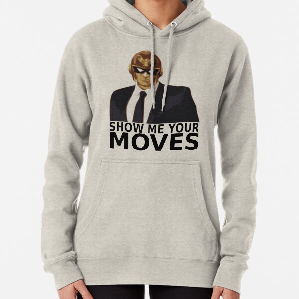 Captain Falcon in Formal Attire 2 Pullover Hoodie