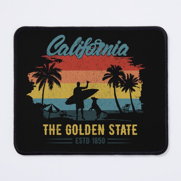 Item preview, California the golden state Shirt, West Cost Tee, California Dreaming Tee, California Tshirt, Cali dog Shirt, Trendy California Shirt, California State designed and sold by illustramanshop.