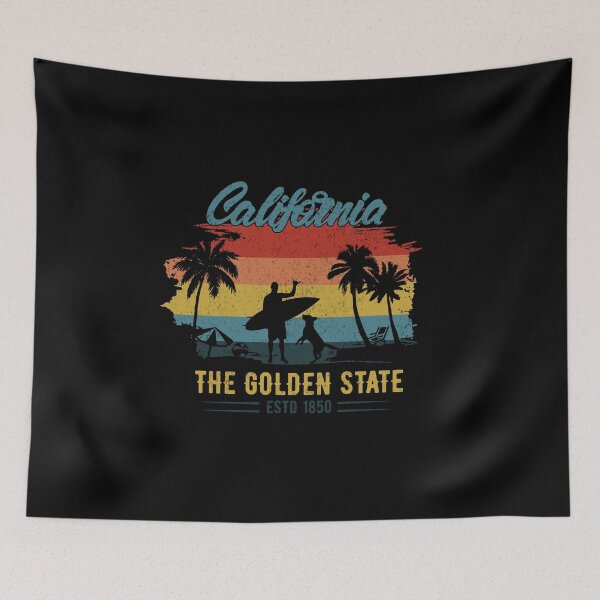 Item preview, California the golden state Shirt, West Cost Tee, California Dreaming Tee, California Tshirt, Cali dog Shirt, Trendy California Shirt, California State designed and sold by illustramanshop.