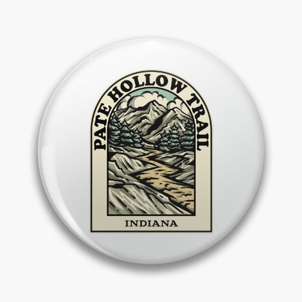 Artikelvorschau, Pate Hollow Trail Indiana hiking backpacking trail entworfen und verkauft von HalpinDesign.
