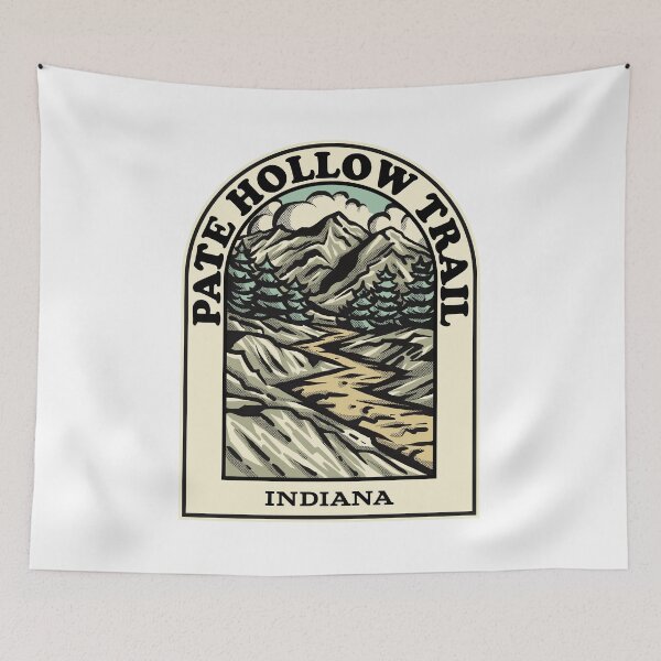 Artikelvorschau, Pate Hollow Trail Indiana hiking backpacking trail entworfen und verkauft von HalpinDesign.