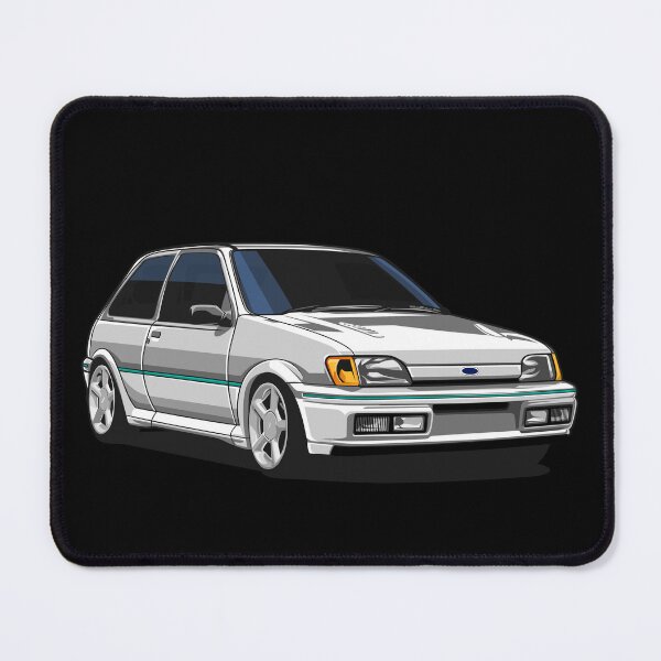 Item preview, White Ford Fiesta RS coupe designed and sold by SketchNinja.