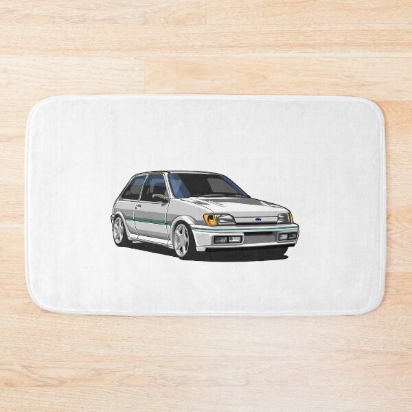 Item preview, White Ford Fiesta RS coupe designed and sold by SketchNinja.