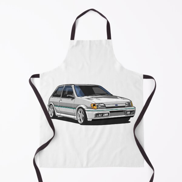 Item preview, White Ford Fiesta RS coupe designed and sold by SketchNinja.