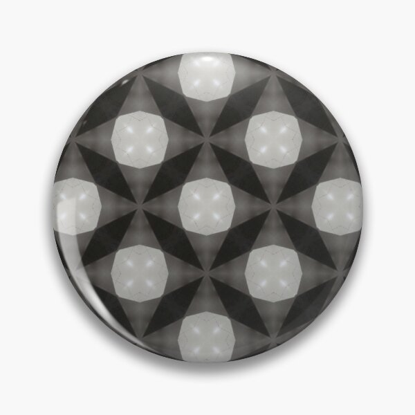Item preview, Modern Symmetrical Pattern black and grey designed and sold by SirErnZ.