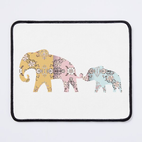 Item preview, Tricolor Elephants designed and sold by Most-Mysterious.