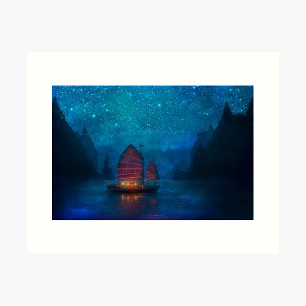 Our Secret Harbor Art Print