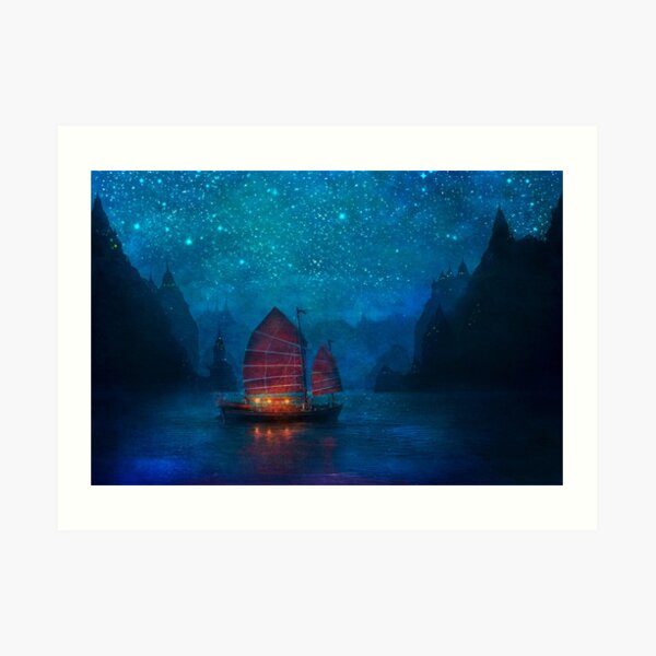 Our Secret Harbor Art Print