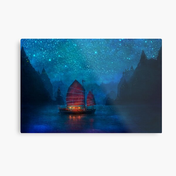 Our Secret Harbor Metal Print