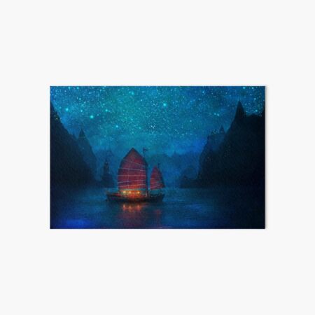 Our Secret Harbor Art Board Print