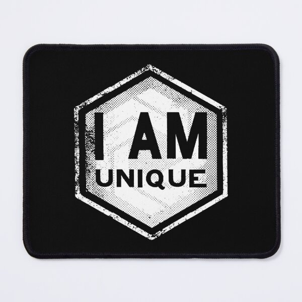 Item preview, I AM - Unique - Affirmation - White designed and sold by hector2ortega.