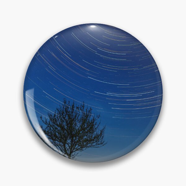 Item preview, Lonely tree under stars emerging from the twilight glare designed and sold by Lukasz Szczepanski.