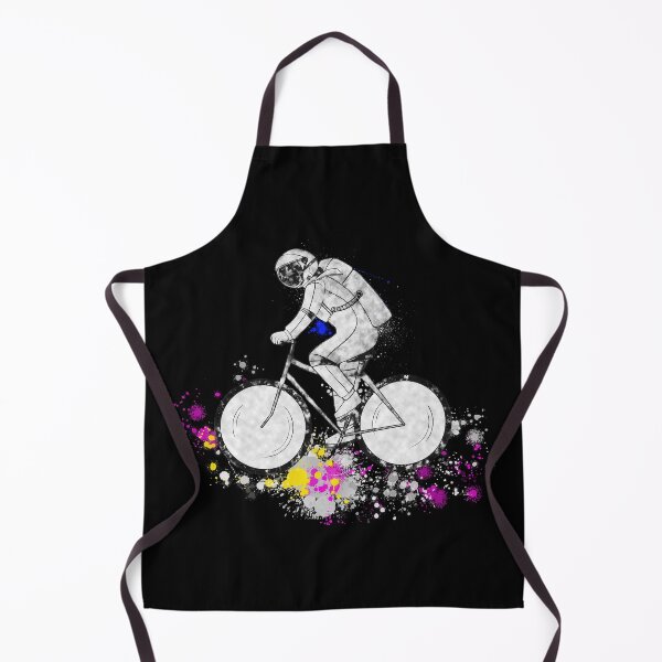 Item preview, The ecological astronaut travels by bicycle designed and sold by Goliardika-Shop.