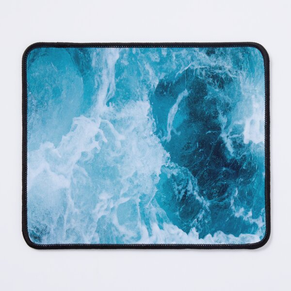 Item preview, "Blue Wave Dreams" - Stunning ocean wave photography print designed and sold by pocketgraphic.
