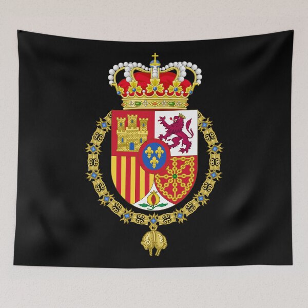 Item preview, King of Spain Coat of Arms designed and sold by CR Media.