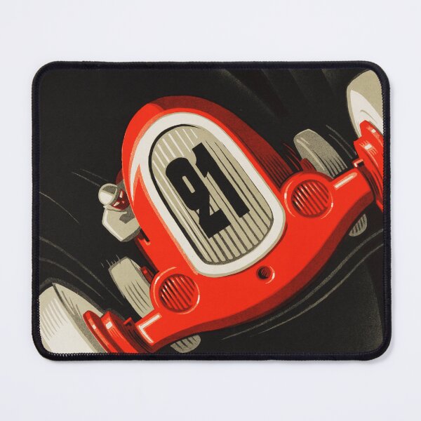 Item preview, GRAND PRIX DES NATIONS Automobile GENEVE 1946 Vintage Switzerland Racing Poster designed and sold by retroposters.