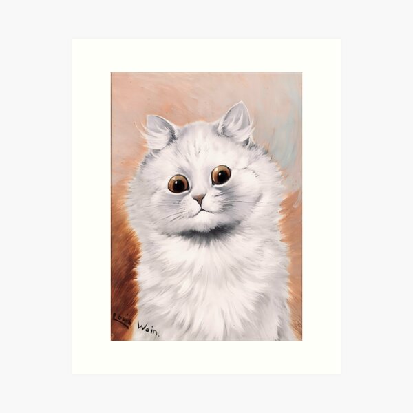 Item preview, I really do love you! by Louis Wain designed and sold by yoloforever.
