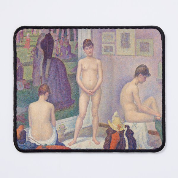 Item preview, Georges Seurat - The Models designed and sold by PaintingArtwork.