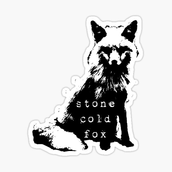 stone-cold-fox-ii-sticker-for-sale-by-arielclark93-redbubble