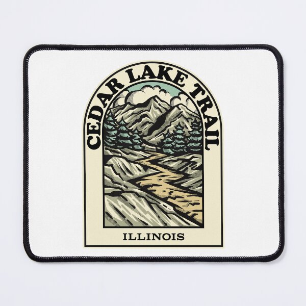 Item preview, Cedar Lake Trail Illinois hiking backpacking trail designed and sold by HalpinDesign.