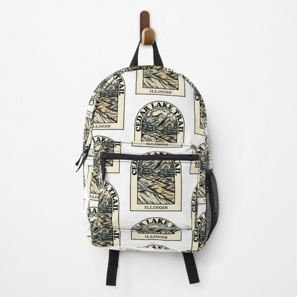 Item preview, Cedar Lake Trail Illinois hiking backpacking trail designed and sold by HalpinDesign.