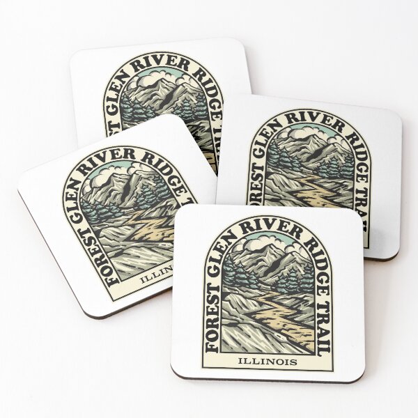 Item preview, Forest Glen River Ridge Trail Illinois hiking backpacking trail designed and sold by HalpinDesign.