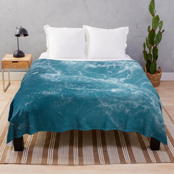 Item preview, Blue Wave Bliss Art Print designed and sold by pocketgraphic.