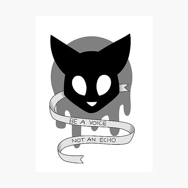 Item preview, Be A Voice - Not An Echo designed and sold by RosePocky.