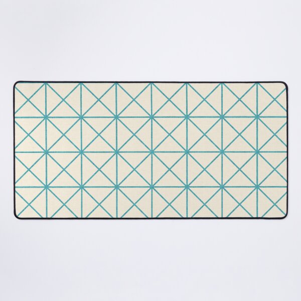 Item preview, Grid Blue Ivory designed and sold by susycosta.